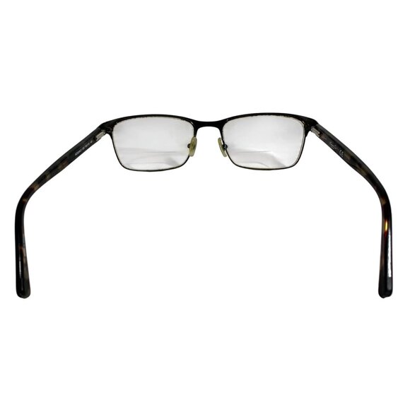 Kenneth Cole New York Black/Tortoise Rectangular Frame ONLY w/ Case + Cloth - Picture 8 of 8